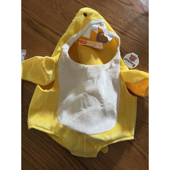Baby Shark Costume Infant 6-12 mo Pinkfong Romper Sound Box Works Plays Song - Picture 12 of 12